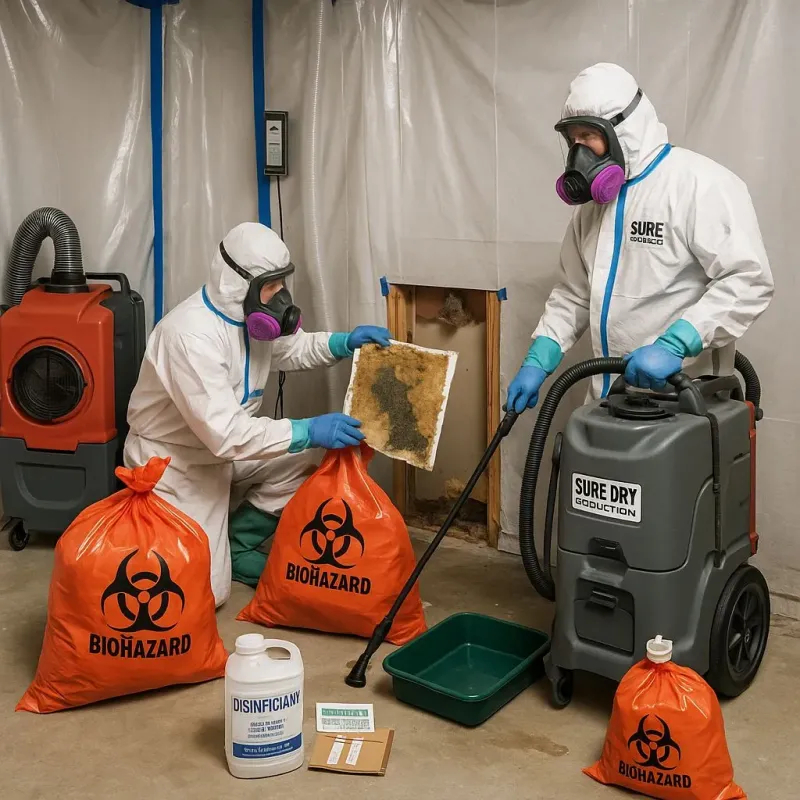 Contaminated Water Handling Protocols process in Upton, WY